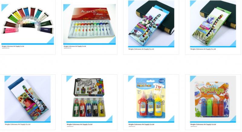 Thương hiệu họa cụ Ningbo Colorswoo Art Supply