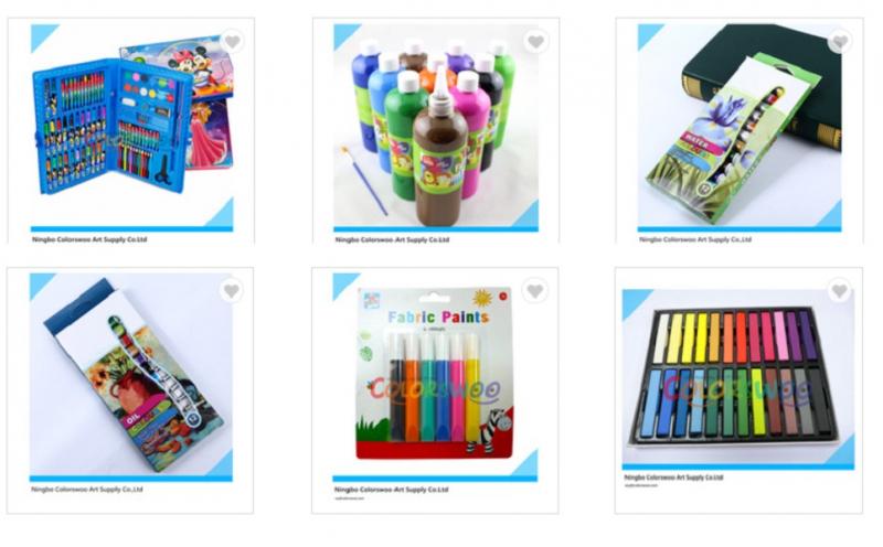 Thương hiệu họa cụ Ningbo Colorswoo Art Supply