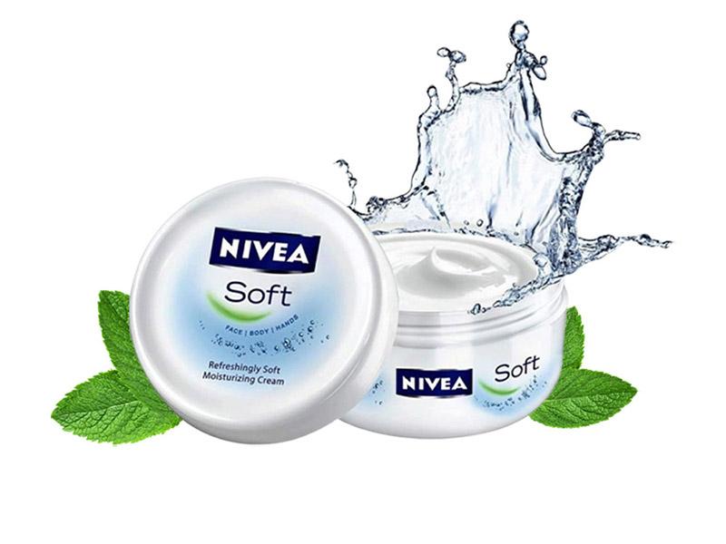 Kem dưỡng làm mềm da Nivea Soft Crème