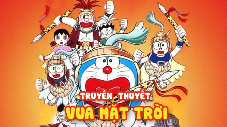 Xem phim Nobita và truyền thuyết vua mặt trời.