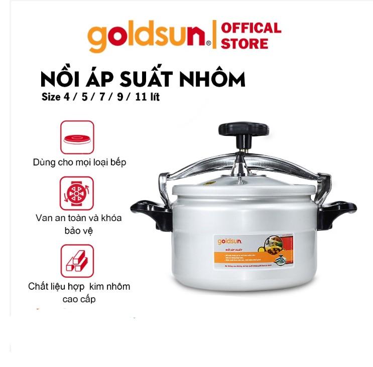 Nồi áp suất nhôm đáy từ Goldsun GPC1930