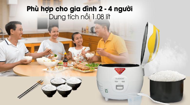 Nồi cơm điện Cuckoo 1,08 lít CR-0671