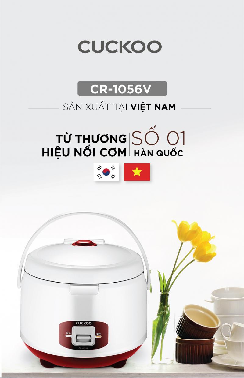 Nồi cơm điện Cuckoo 1,8 lít CR-1056V