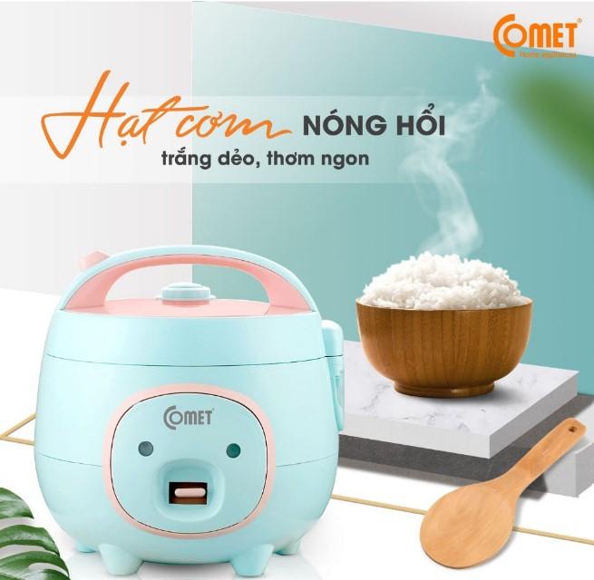 Nồi cơm điện mini nắp gài Comet CM8006