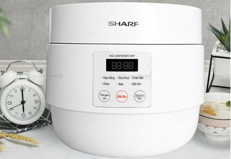 Nồi cơm điện Sharp KS-COM100DV-WH