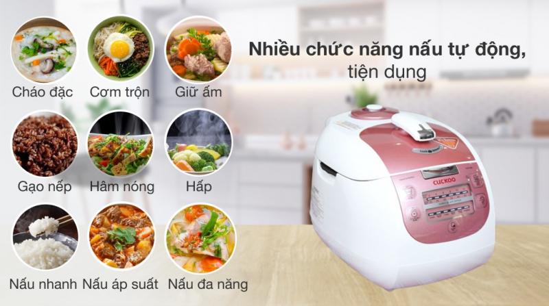 Nồi cơm điện tử 1,8L Cuckoo CRP-G1015M