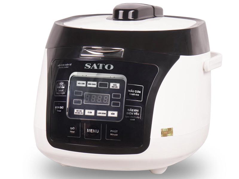 Nồi cơm điện tử Sato 18DT017 (G)