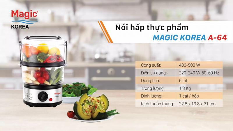 Nồi hấp Magic Korea A64