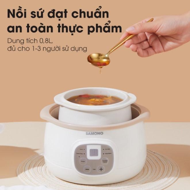 Nồi nấu chậm đa năng 4in1 Samono SW-SC08