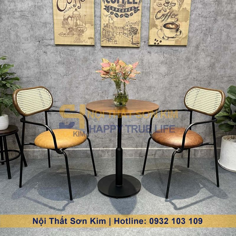 Bàn ghế nhà hàng của nội thất Sơn Kim