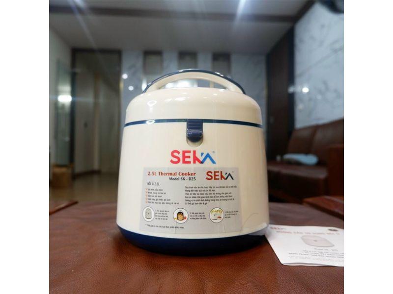 Nồi ủ giữ nhiệt chân không Seka 2.5 lít