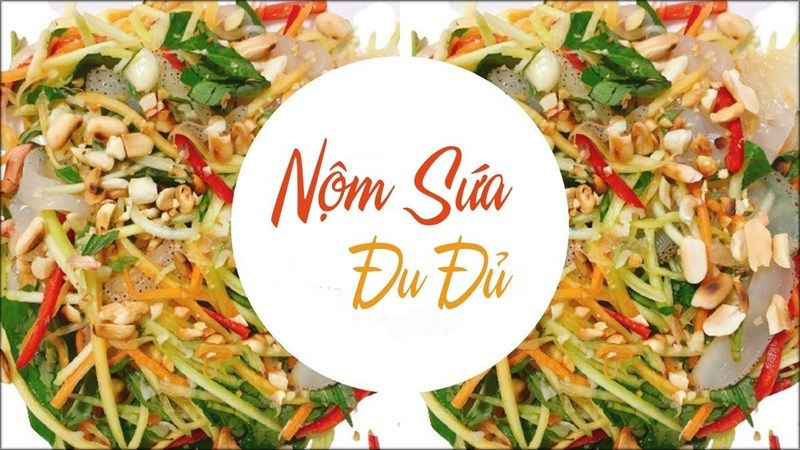 Nộm sứa đu đủ