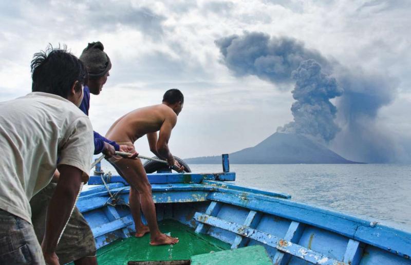 Núi lửa Krakatoa, Indonesia