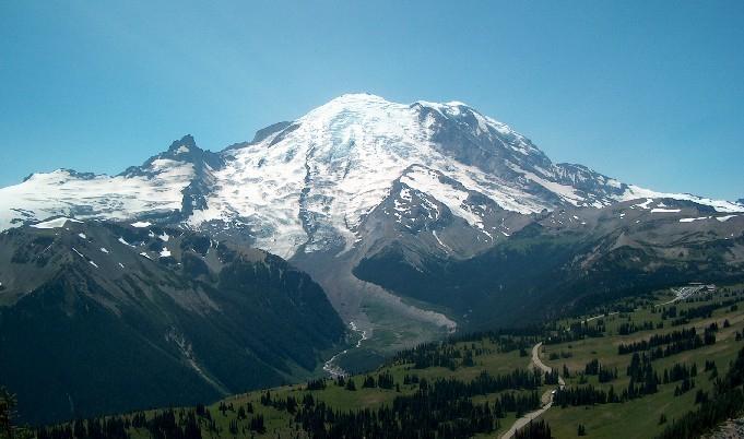 Núi Rainier ở Washington