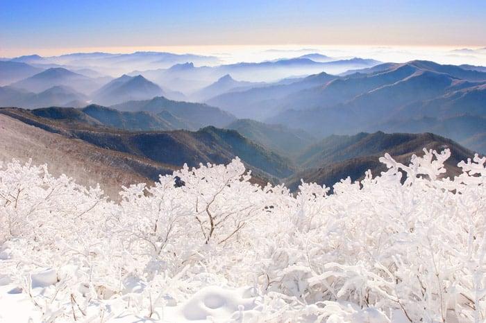 Ngọn núi kỳ vĩ và đẹp nhất Hàn Quốc