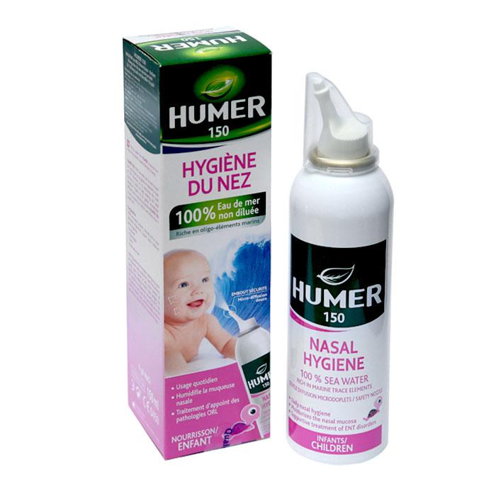 Nước biển xịt mũi cho trẻ em Humer 150 Nasal Hygiene