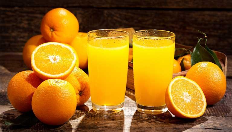 Nước cam giúp giảm viêm