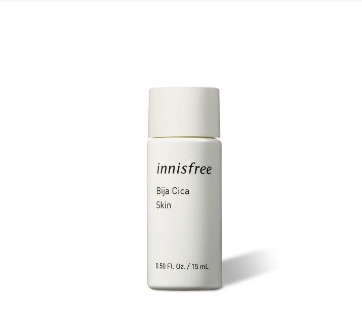 Nước cân bằng chăm sóc da mụn innisfree Bija Cica Skin