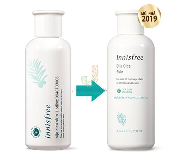 Nước cân bằng Innisfree Bija Cica Skin