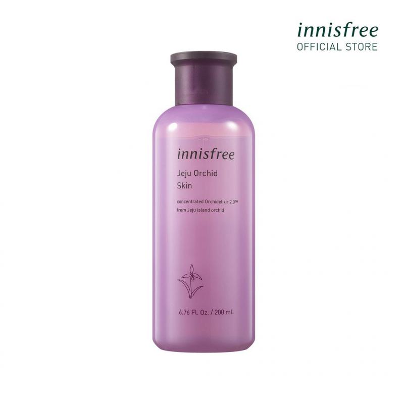 Nước cân bằng chống lão hóa hoa lan tím Innisfree Jeju Orchid Skin