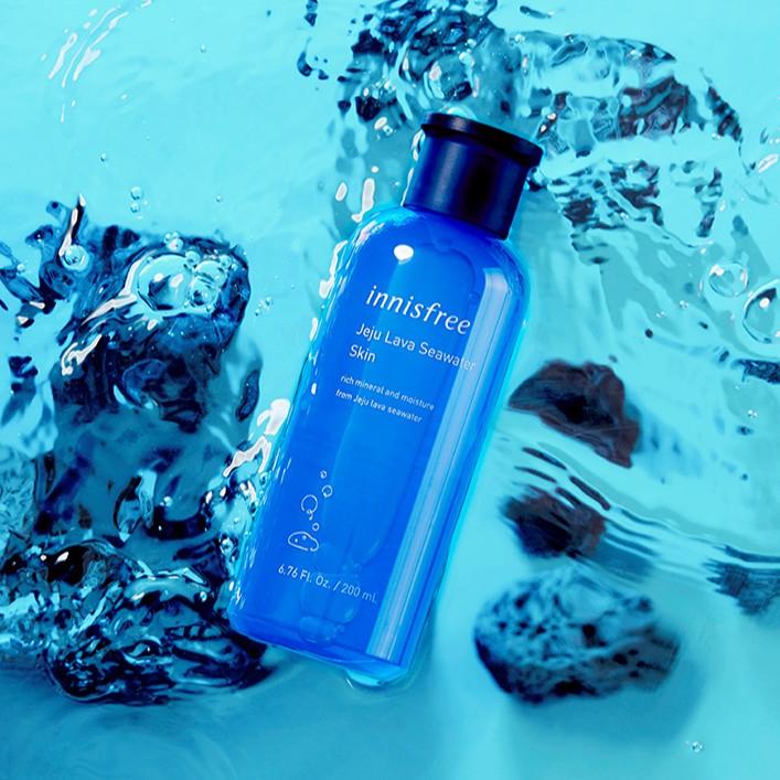 Nước cân bằng chống lão hóa từ nước biển dung nham innisfree Jeju Lava Seawater Skin