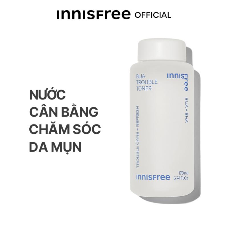 Nước hoa hồng dành cho da mụn innisfree Bija Trouble Toner (bản mới)