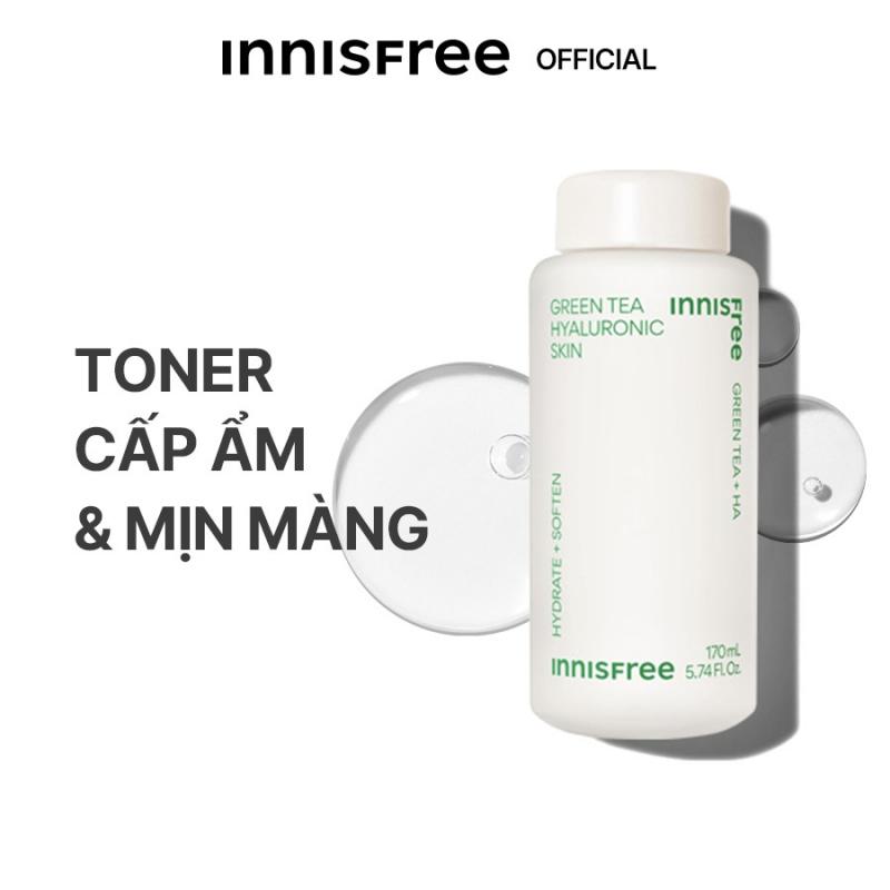 Nước cân bằng INNISFREE Green Tea Hyaluronic Skin (bản mới)