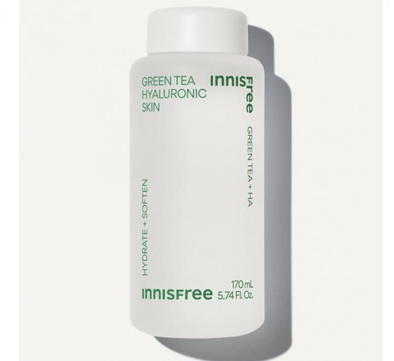 Nước cân bằng Innisfree Green Tea Hyaluronic Skin