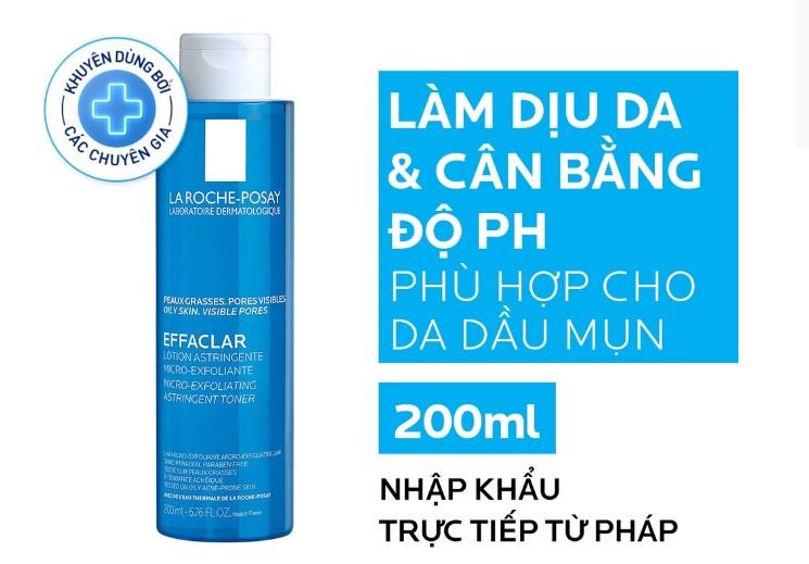 Nước cân bằng La Roche Posay Effaclar Astringent Lotion