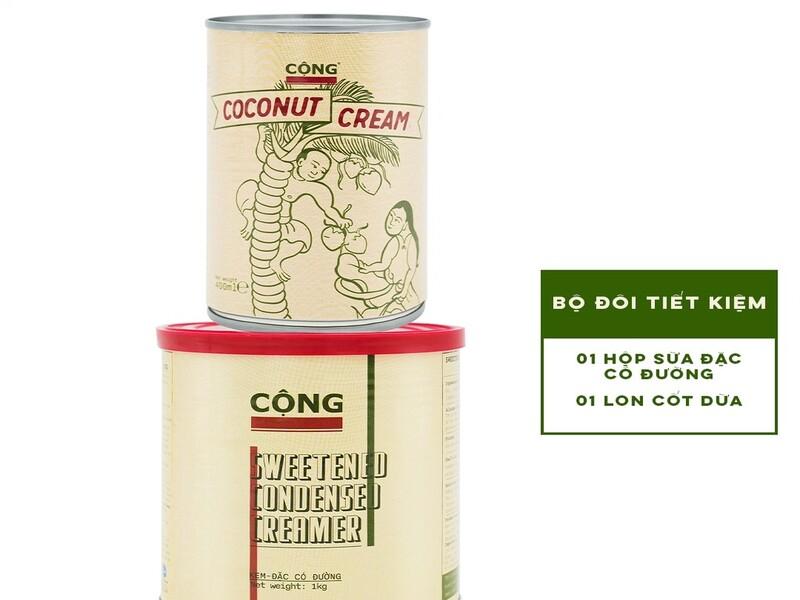 Nước cốt dừa Coconut Cream cộng cà phê