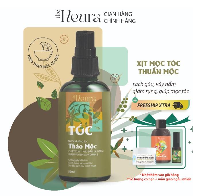 Nước dưỡng tóc thảo mộc the Fleura tinh dầu bưởi