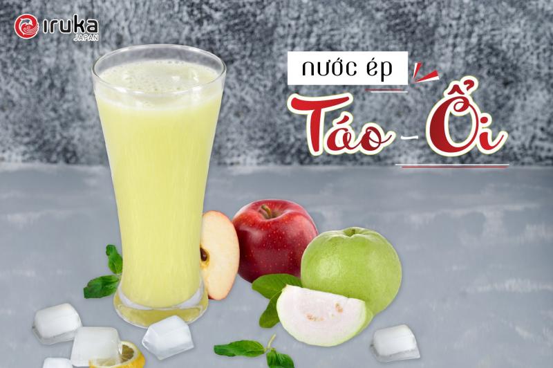 Nước ép táo ổi