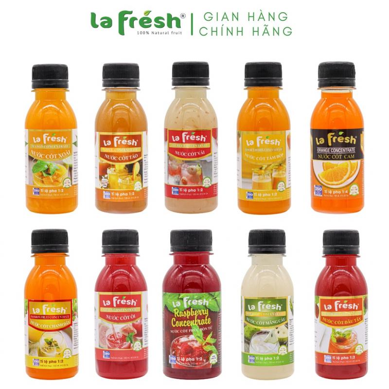 Nước ép trái cây cô đặc Lafresh