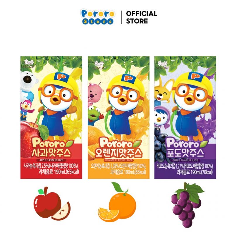 Nước ép trái cây Pororo