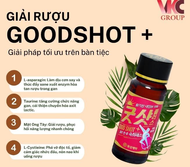 Nước giải rượu Dongsung GoodShot+