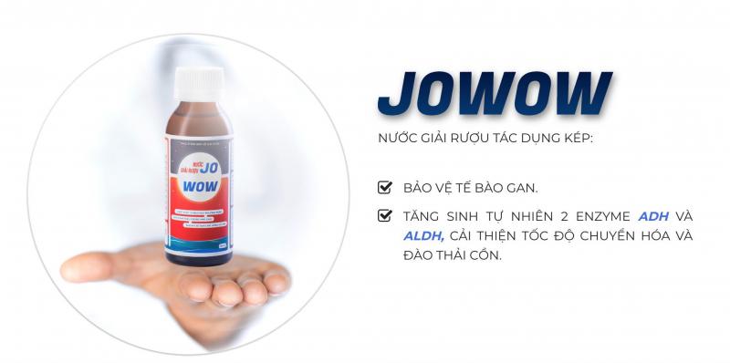 Nước giải rượu, mát gan Jowow