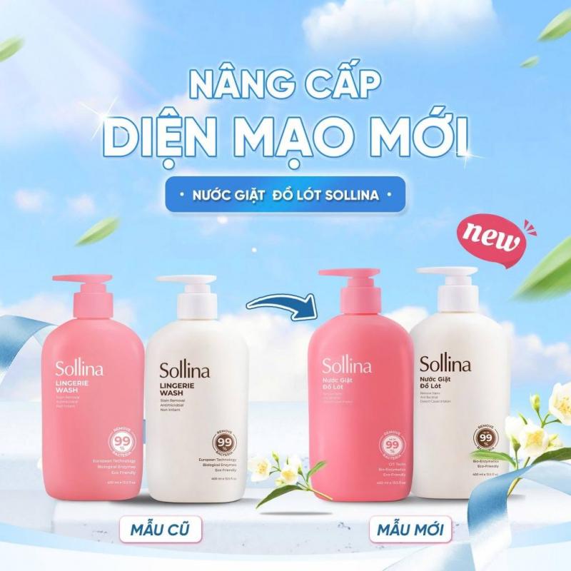 Nước giặt đồ lót chuyên dụng Sollina