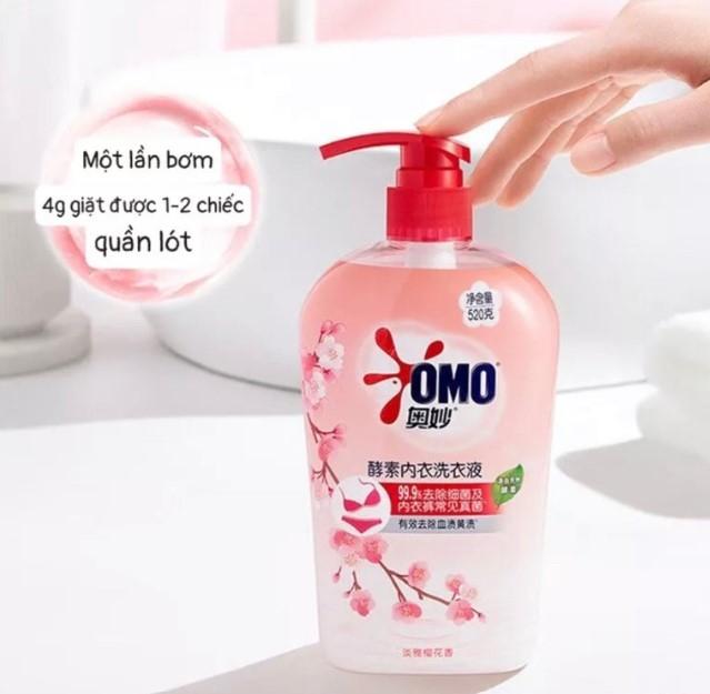 Nước giặt đồ lót Omo hương anh đào