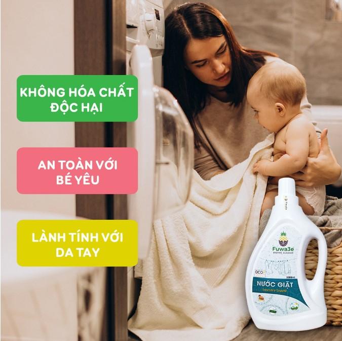 Nước giặt Fuwa3e hữu cơ organic