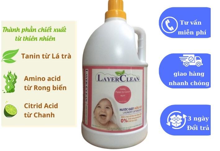 Nước giặt hữu cơ Layer CLean