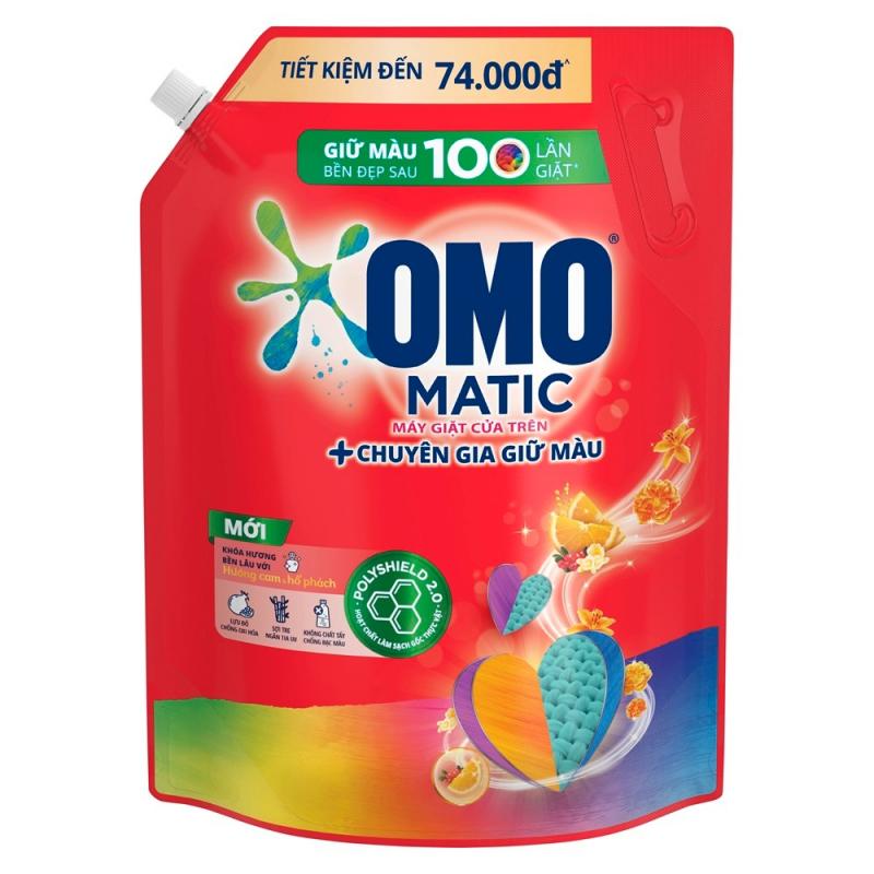 Nước giặt OMO Matic