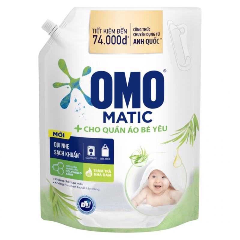 Nước giặt OMO Matic