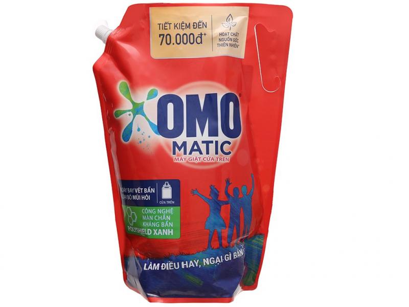 Nước giặt OMO Matic