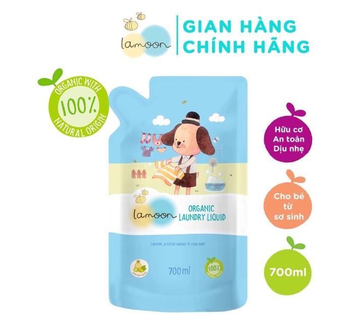 Nước giặt quần áo Organic cho bé Lamoon