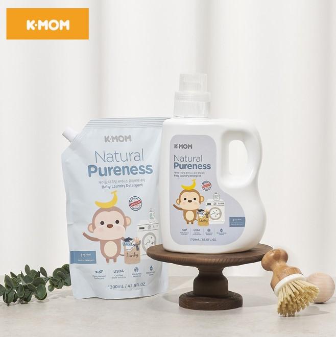 Nước giặt sơ sinh hữu cơ K-Mom