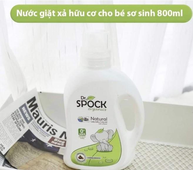 Nước giặt xả hữu cơ Dr. Spock Oraganic