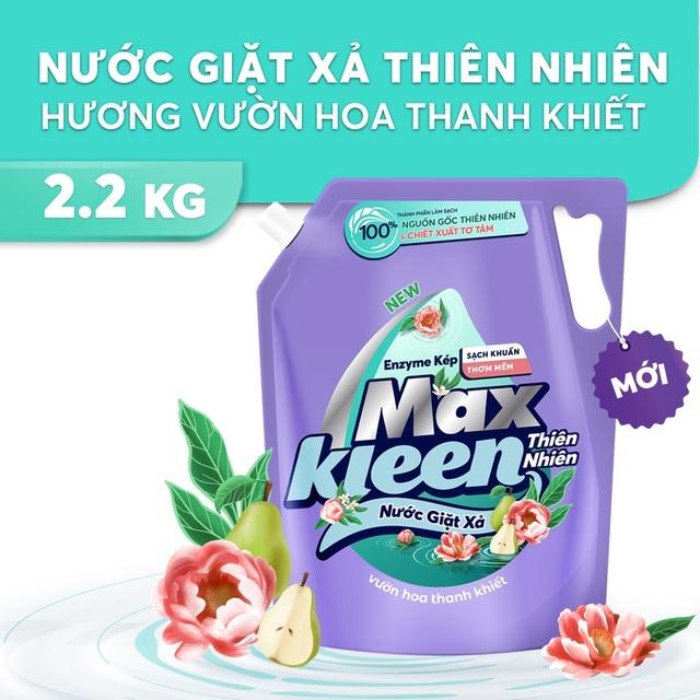 Nước giặt xả Maxkleen thiên nhiên