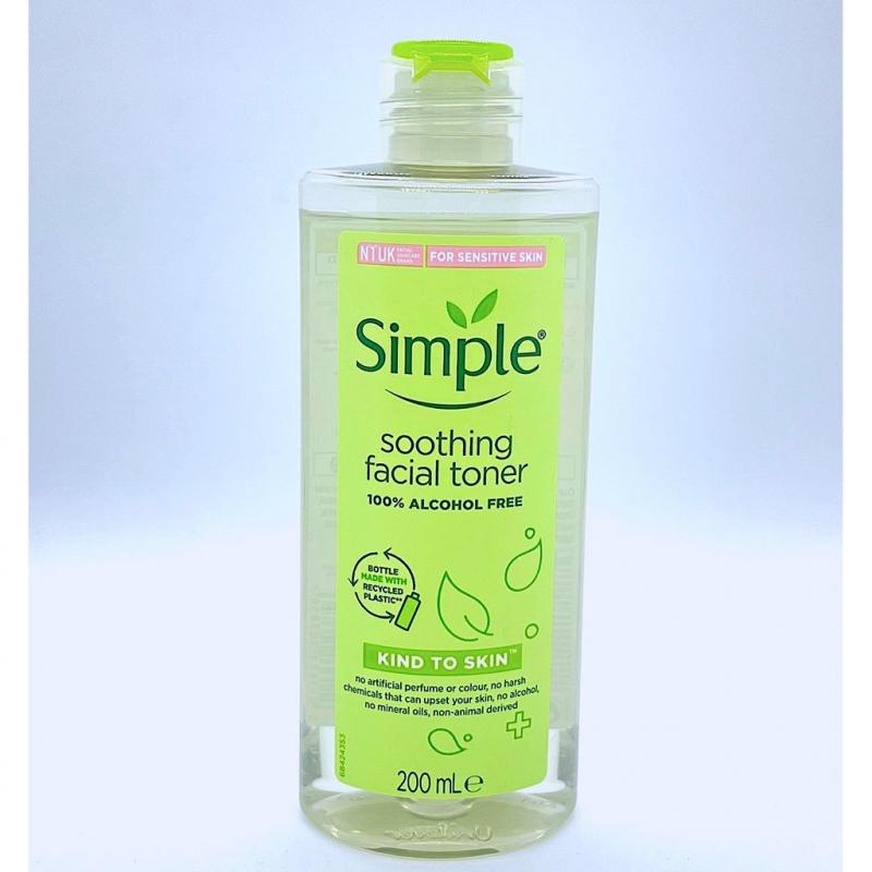 Nước hoa hồng cân bằng da dịu nhẹ Simple Soothing Facial Toner