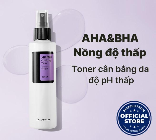 Nước hoa hồng Cosrx chứa AHA/BHA