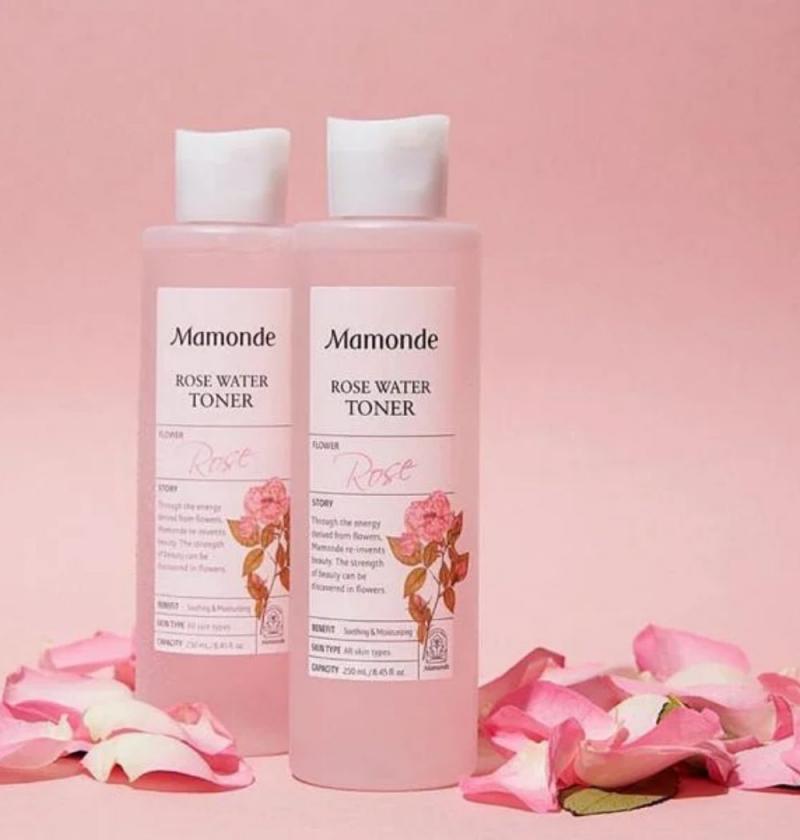 Nước hoa hồng cung cấp độ ẩm Mamonde Rose Water Toner